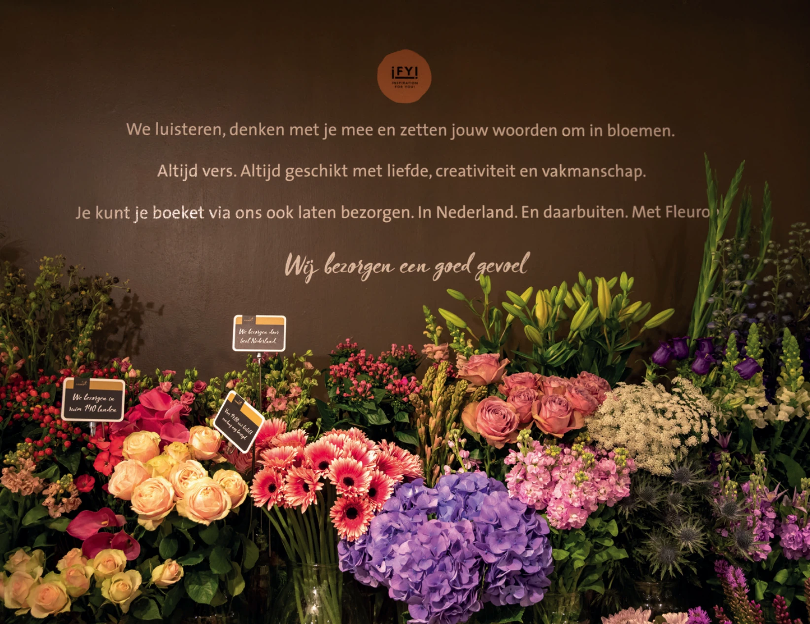Flowershop Amsterdam Bloemen bestellen.